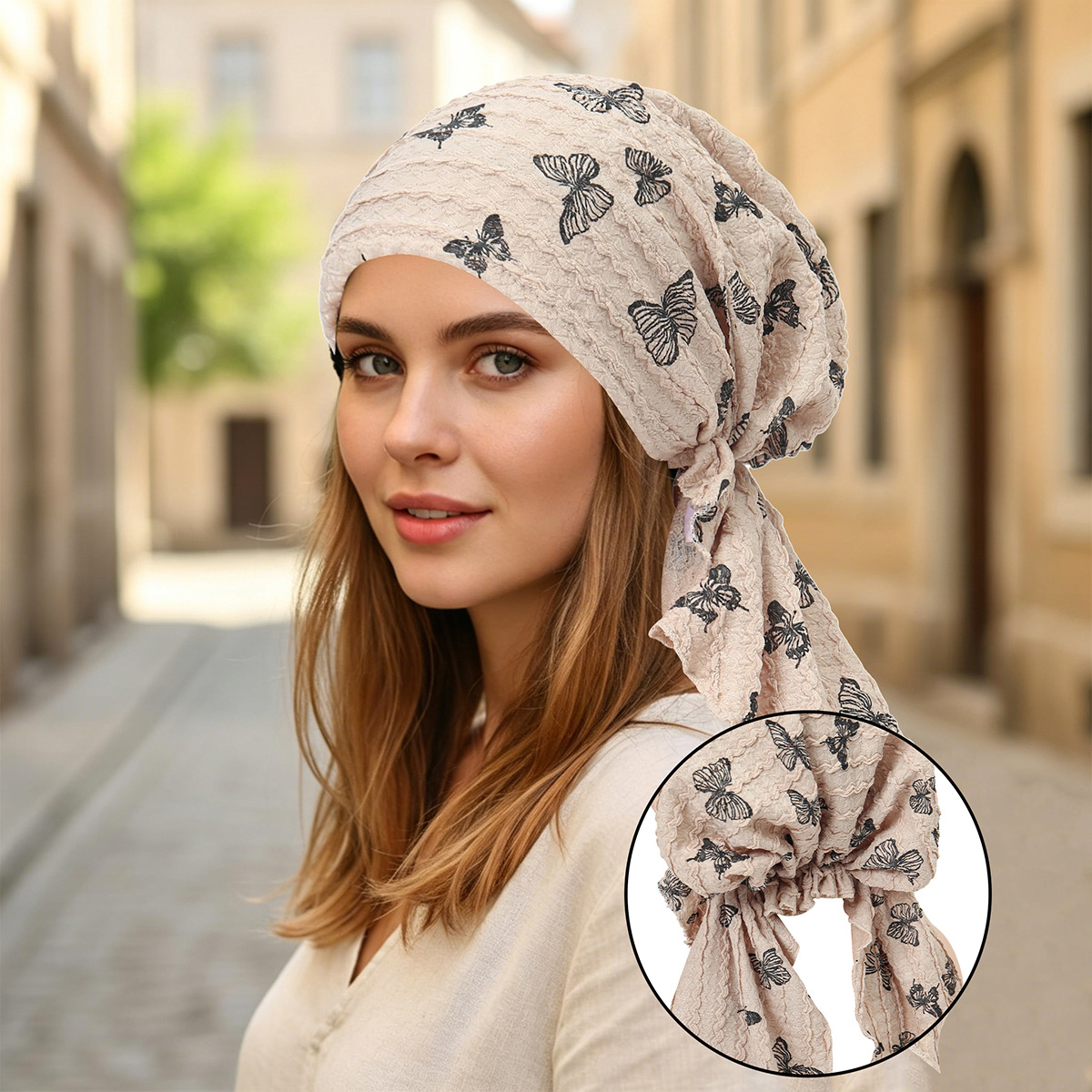 หมวกฮิญาบสำหรับผู้หญิงมุสลิม ผ - Head Wrap Turban บทวิจารณ์และราคา