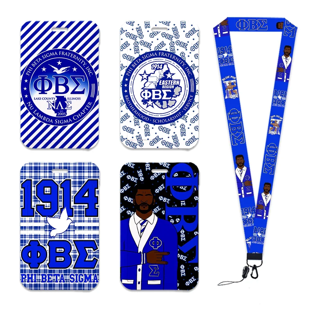 สายคล้องคอ Phi Beta Sigma Frat - Lanyard Badge Holder บทวิจารณ์และราคา