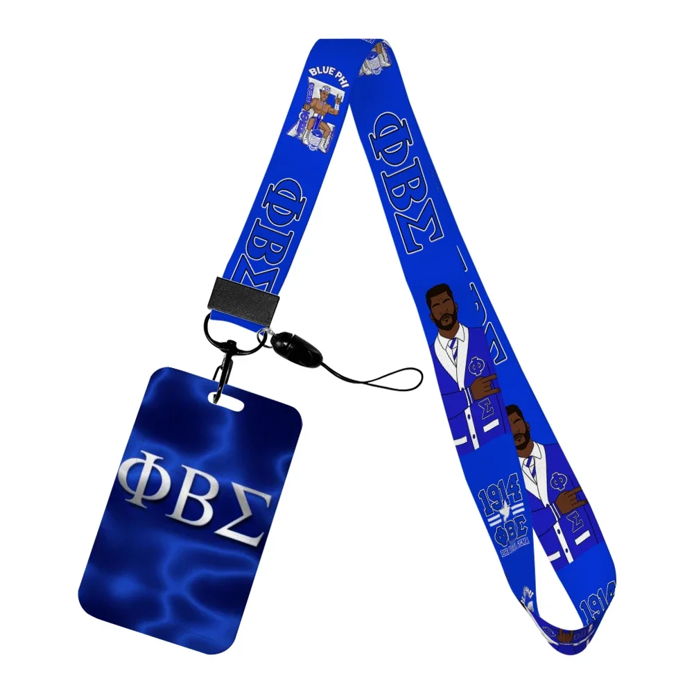 สายคล้องคอ Phi Beta Sigma Frat - Lanyard Badge Holder บทวิจารณ์และราคา