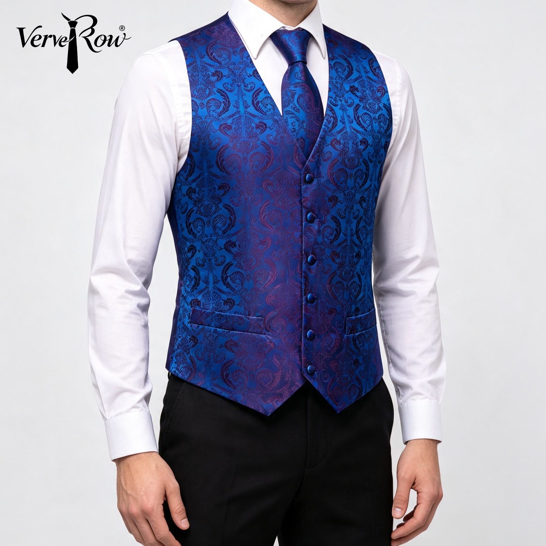 ชุดเซ็ต 3 ชิ้น เสื้อกั๊ก เนคไท - Pocket Square Set บทวิจารณ์และราคา