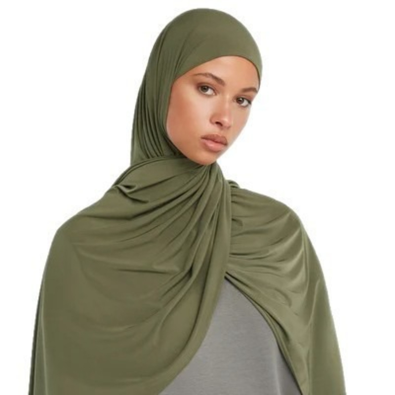 ผ้าคลุมศีรษะฮิญาบแบบน้ำหนักเบา - Head Wrap Turban บทวิจารณ์และราคา