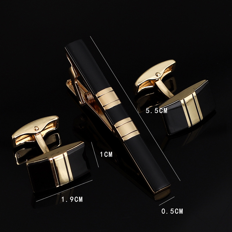 Mens Ties Cufflinks ชุดอุปกรณ์ - Tie Bar Set Gift บทวิจารณ์และราคา