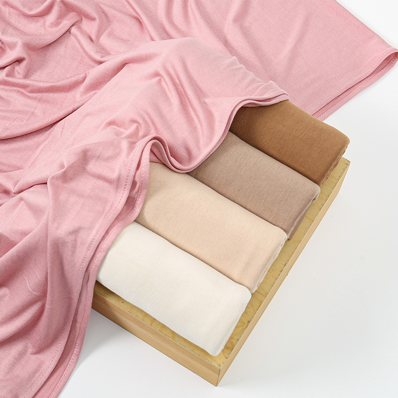 ผ้าคลุมศีรษะแบบฮิญาบ ผ้าเจอร์ซ - Head Wrap Turban บทวิจารณ์และราคา