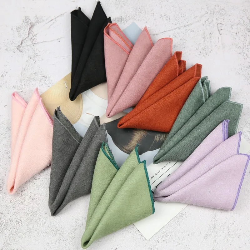 ผ้าเช็ดหน้าผู้ชายขนาด 24 ซม. ผ - Pocket Square Set บทวิจารณ์และราคา