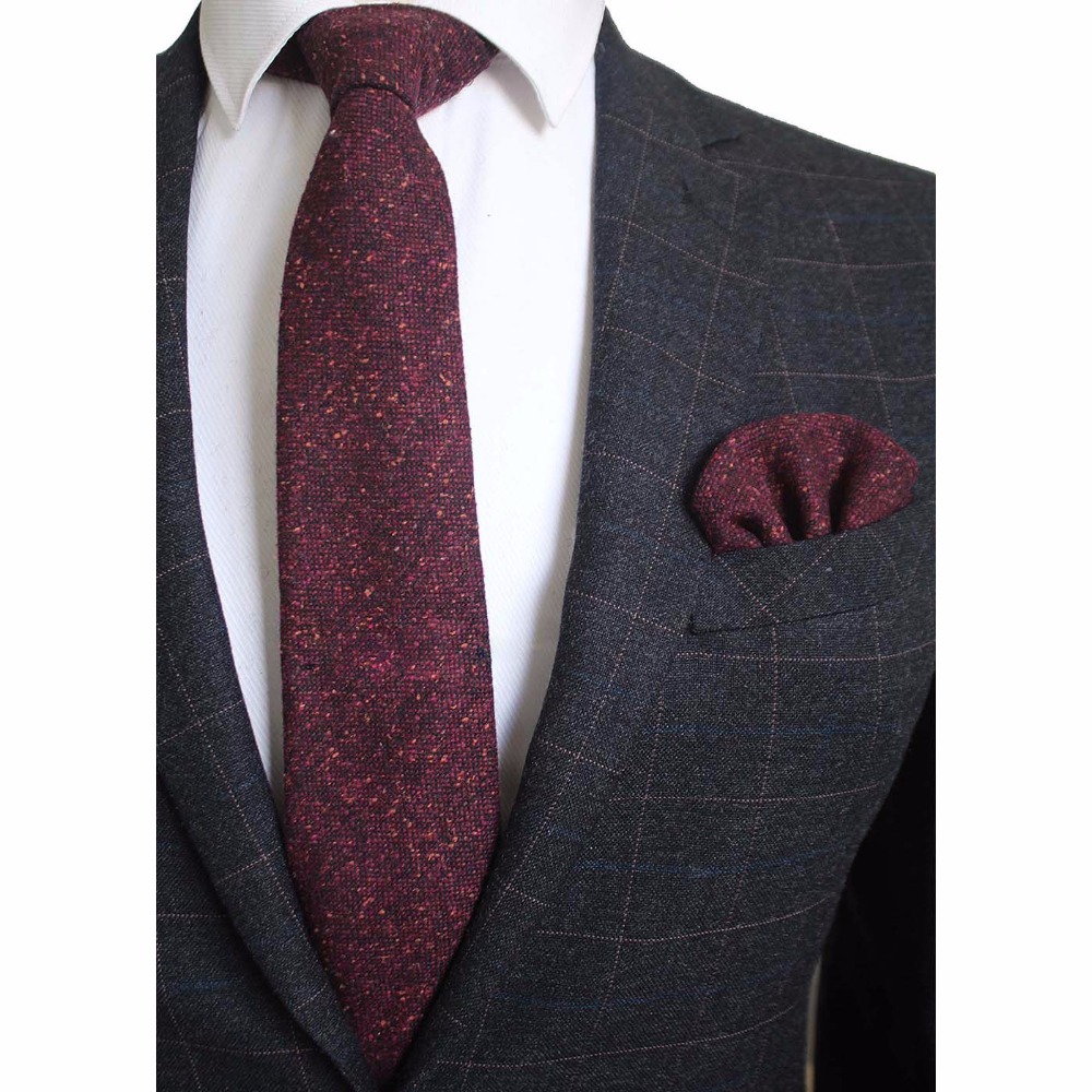 Ricnais 8 ซม.ขนสัตว์เนคไทลายสก - Handkerchief Cotton Men บทวิจารณ์และราคา