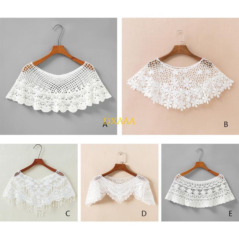 DXAA ผู้หญิงเย็บปักถักร้อยดอกไ - Stole Wedding Shawl บทวิจารณ์และราคา