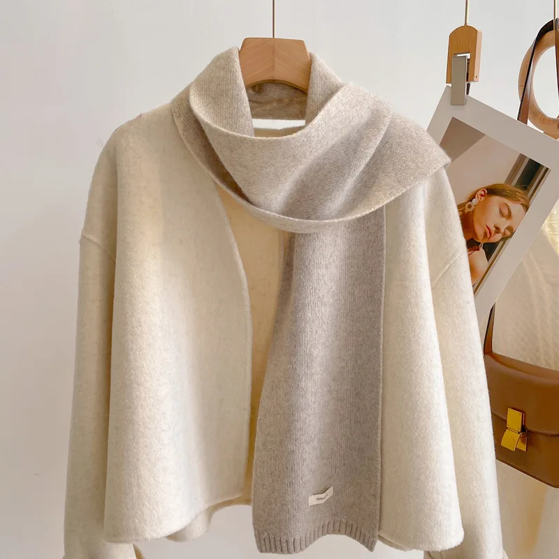 คุณภาพสูง 100% ผ้าพันคอขนสัตว์ - Muffler Men Wool บทวิจารณ์และราคา