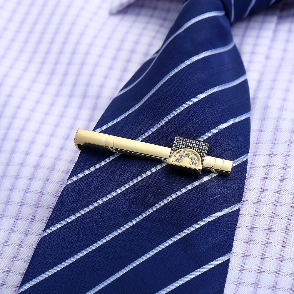 ชุดกระดุมข้อมือและที่หนีบเนคไท - Tie Bar Set Gift บทวิจารณ์และราคา