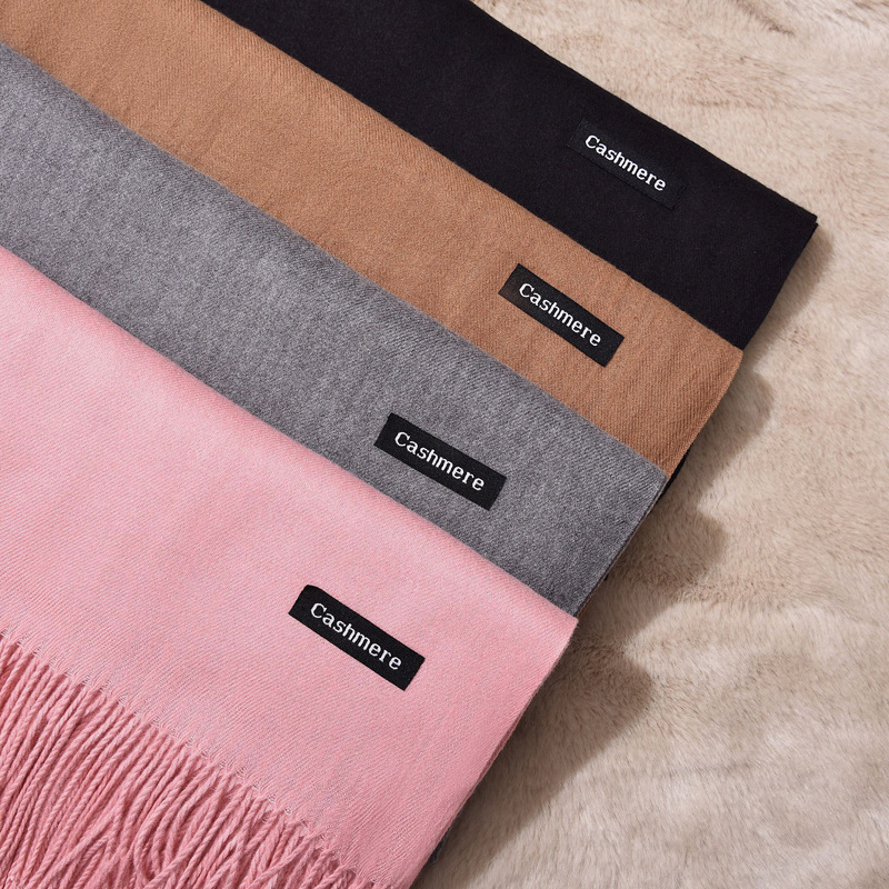 ผ้าพันคอไหมพัชมีนาเนื้อนุ่มขนา - Pashmina Wrap Large บทวิจารณ์และราคา