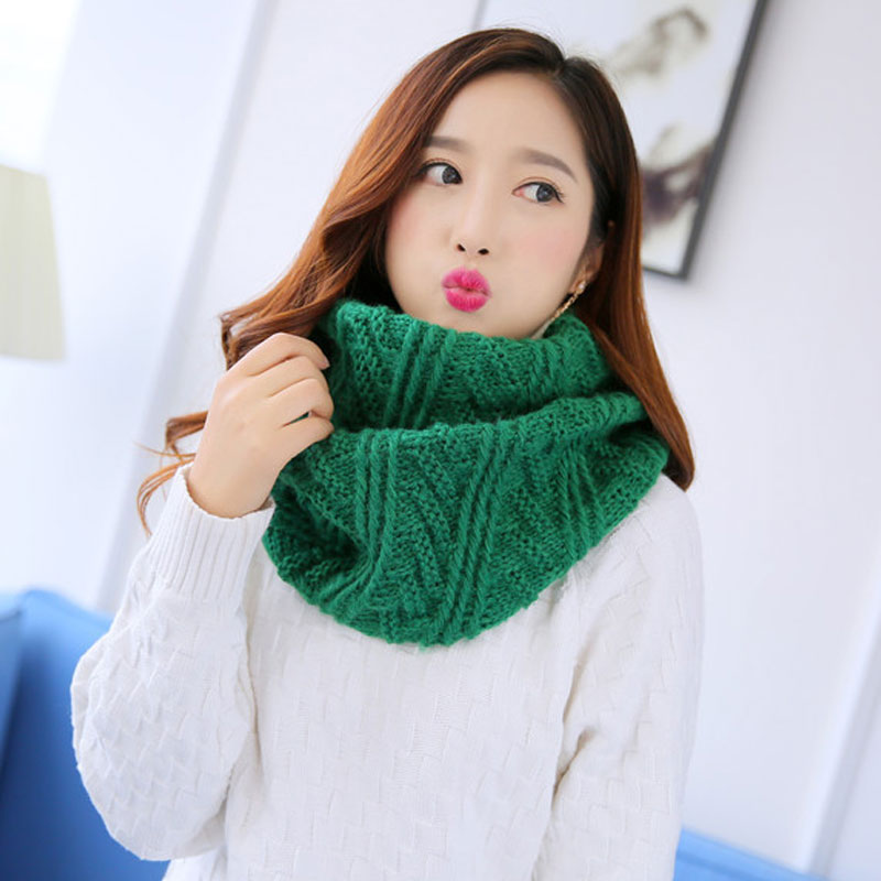 Unisex ฤดูหนาว Soft Chunky ถัก - Infinity Scarf Knit บทวิจารณ์และราคา