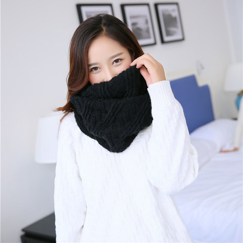 Unisex ฤดูหนาว Soft Chunky ถัก - Infinity Scarf Knit บทวิจารณ์และราคา